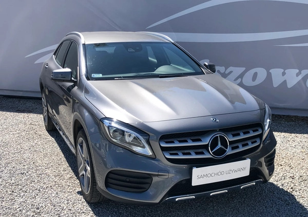 Mercedes-Benz GLA cena 109999 przebieg: 72925, rok produkcji 2018 z Barczewo małe 379